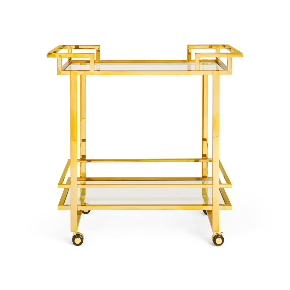 Dorsey Gold Bar Cart